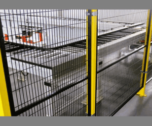 Machine-steel-fencing